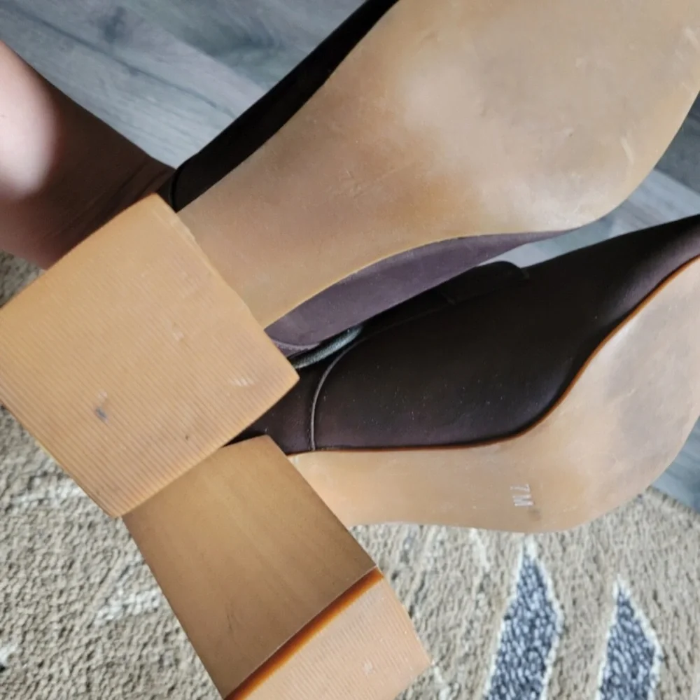 JEFFREY CAMPBELL x FREE PEOPLE wooden heeled shoes - Picture 8 of 9